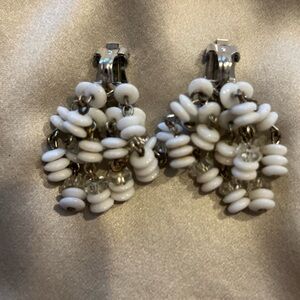 Vintage Laguna waterfall earrings with clip-on backs. Authentic, signed.